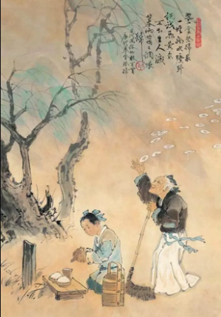 唐代書畫里的清明節(jié)掃墓祭祖思先人