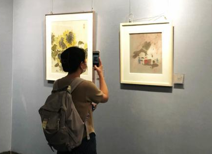 第二屆江西省工筆畫作品展在南昌美術(shù)館啟幕
