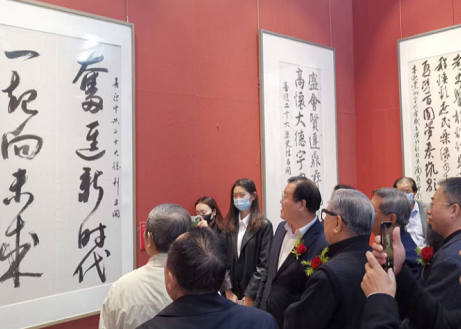 河北“喜迎二十大 同心向未來”主題書畫展