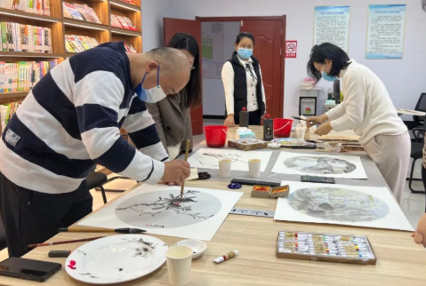 臨沂市文化館組織開展書畫進(jìn)基層活動(dòng)