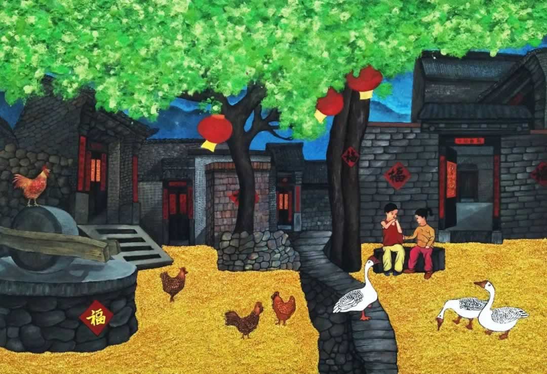 多彩邢襄 | 太行巖彩之楊科老師畫作欣賞及創(chuàng)作心得