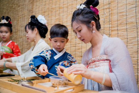 滁州市文化館漢文化研學社開展七夕節(jié)研學活動