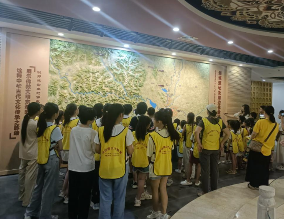 臨漳縣鄴城考古博物館開展小學(xué)生研學(xué)游活動(dòng)